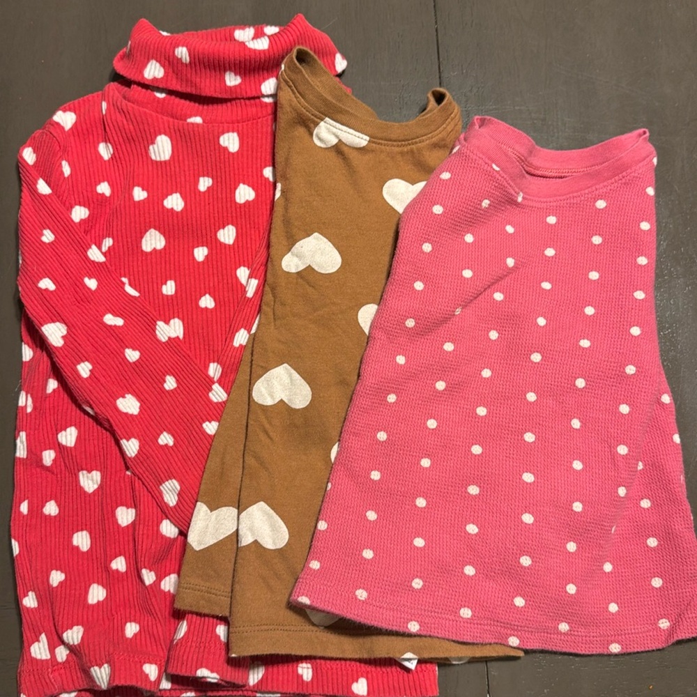 3 Long Sleeve Old Navy Shirts -4T